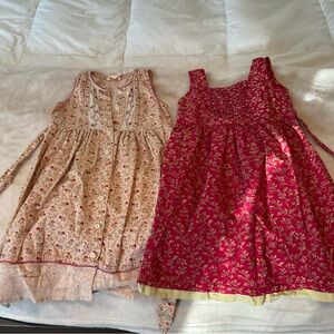 Cornelloki lot of 2 Floral Dresses size 3/4